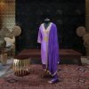 Crepe Purple Suit - Image 3