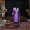 Crepe Purple Suit - Image 2